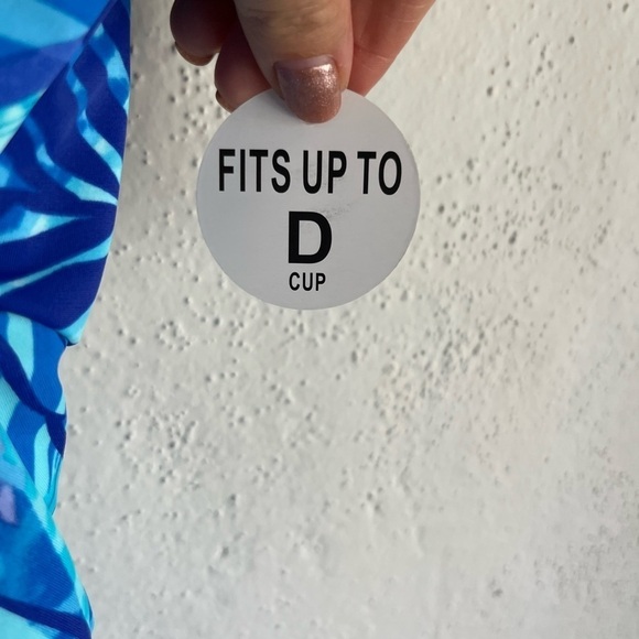 SHAPE Solver Safari Stripe Triple Tier Swim Tankini , Size  8 - Picture 9 of 9